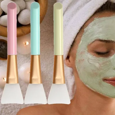 Soft Silicone Facial Mask Applicator Brush